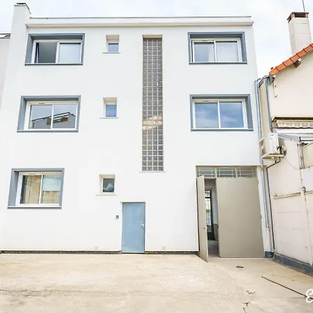 Escale-Marne Fr - 201 - Free Parking - Free Luggage Storage - All Equipped - Linen Included - Washing Machine - Luxury Emma Mattress 160X200 - 10Mn Walk Metro 8 - Rer A - Panoramic View - From 1 To 6 Guests